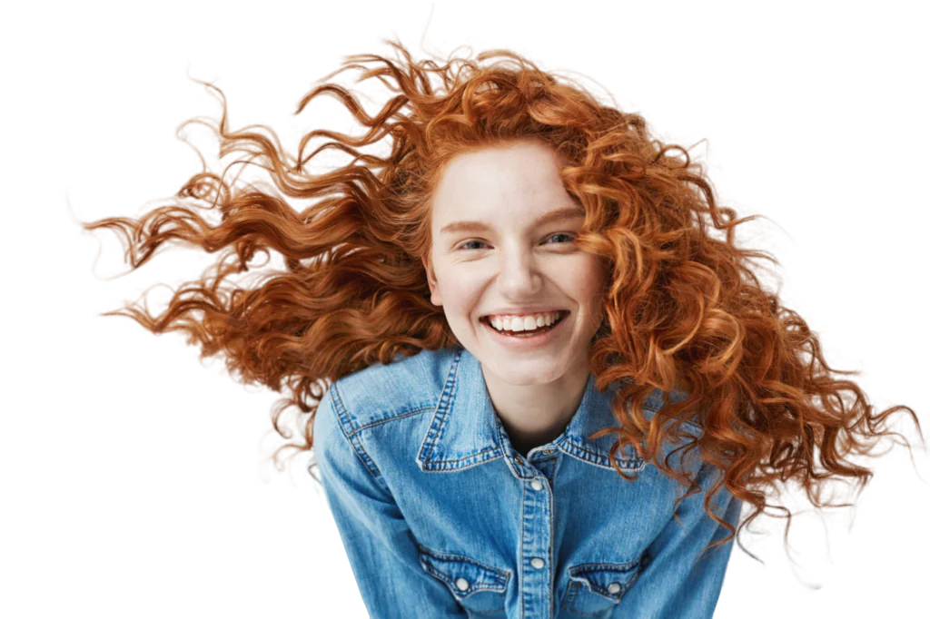 Mulher sorrindo